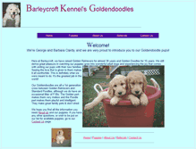 Tablet Screenshot of goldendoodledogs.com